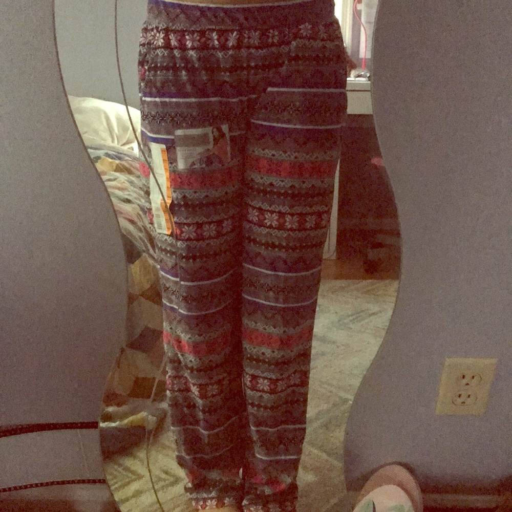 Winter themed pj pants
